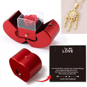 Eternal Rose -CYGlobal ™  Heart  Box with message