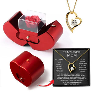 Eternal Rose -CYGlobal ™  Heart  Box with message