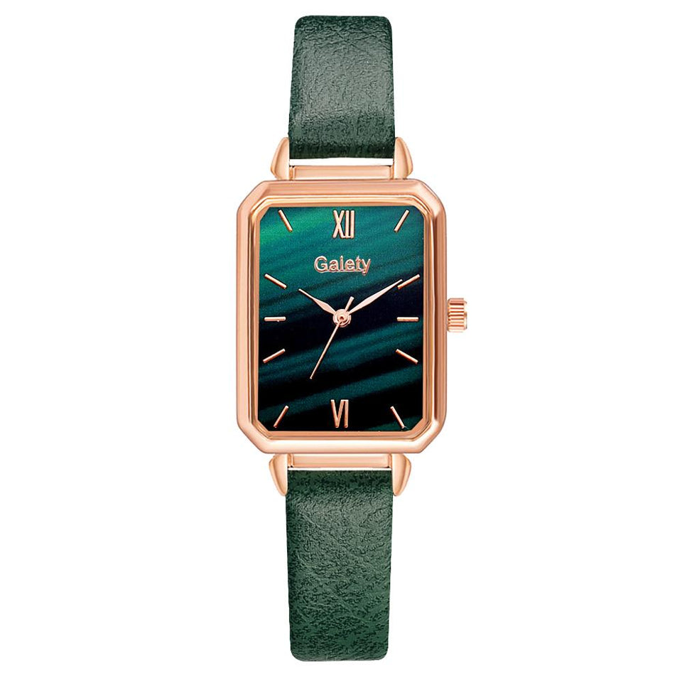 DUO QUARTZ WATCH & BRACELET  GOLDEN DIAMOND
