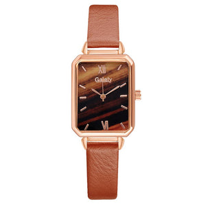DUO QUARTZ WATCH & BRACELET  GOLDEN DIAMOND