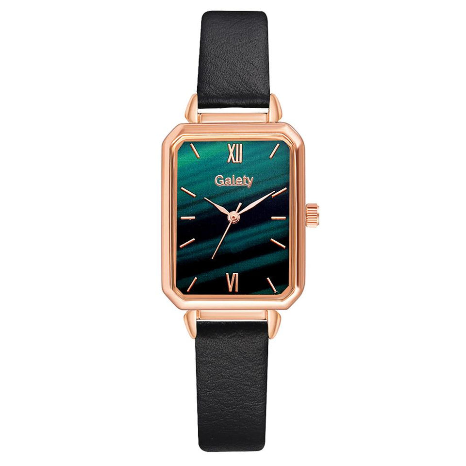 DUO QUARTZ WATCH & BRACELET  GOLDEN DIAMOND