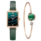 DUO QUARTZ WATCH & BRACELET  GOLDEN DIAMOND