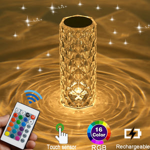 Control Crystal Lamp