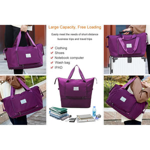 2-IN-1 FOLDING TRAVEL BAG