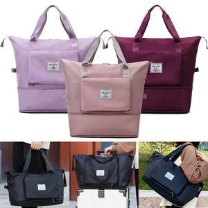 2-IN-1 FOLDING TRAVEL BAG
